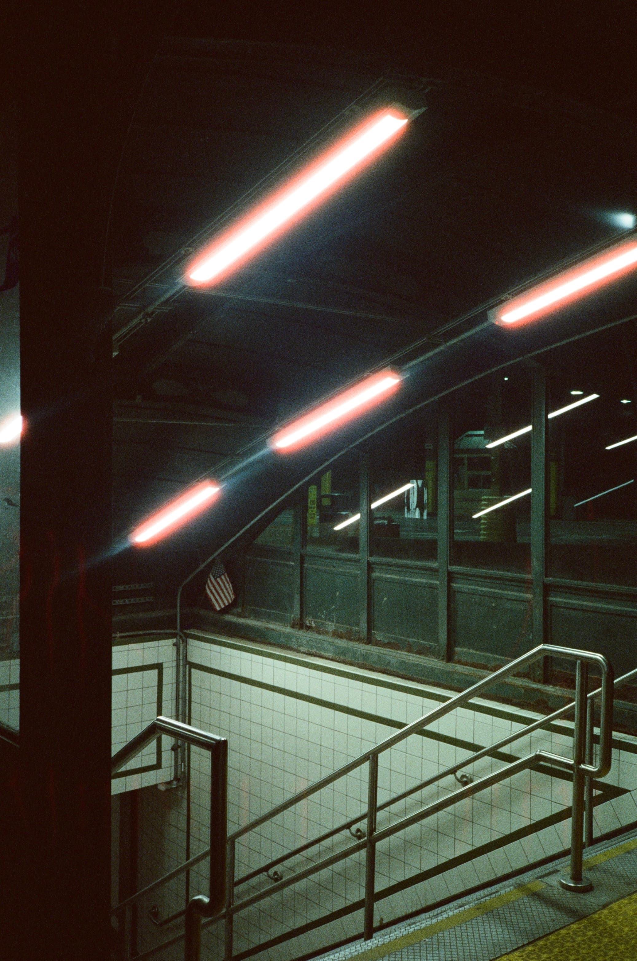 Film photograph by Mike Davis, shot on CineStill 800T
